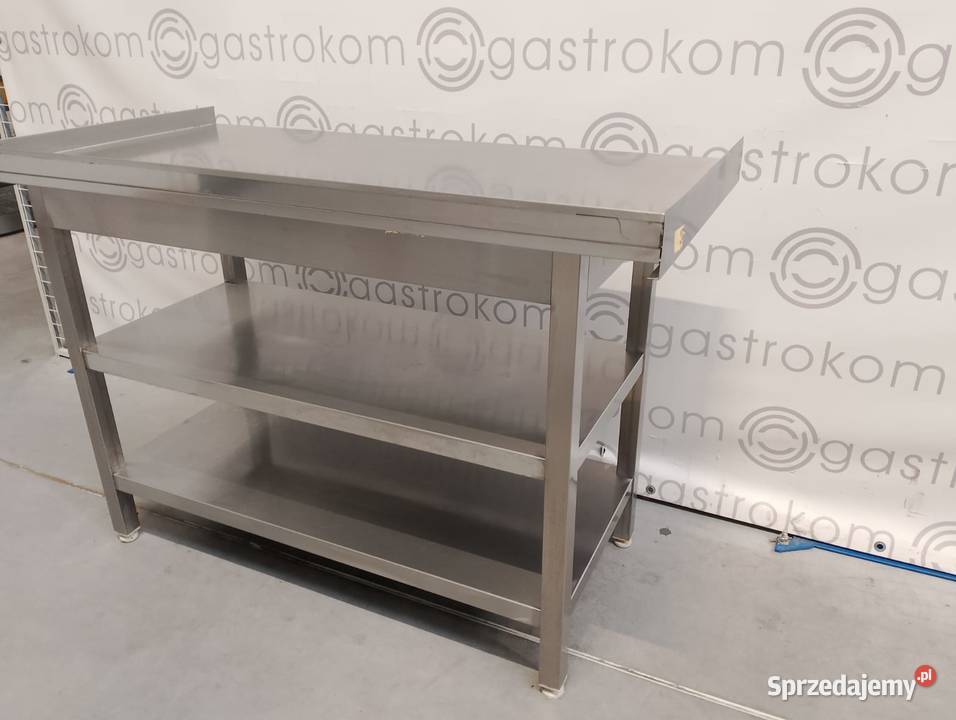Stół roboczy z 2 półkami 120x60x85 dolnośląskie Wrocław