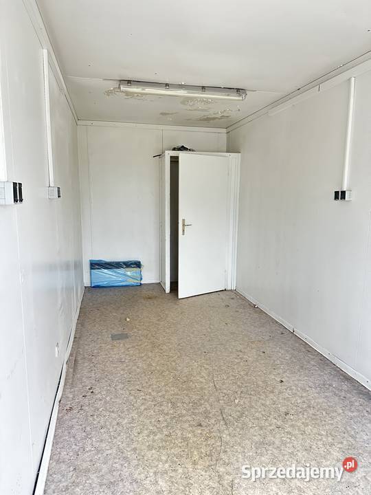 KONTENER BIUROWY SOCJALNY SZATNIA ZAPLECZE Biuro sprzedam