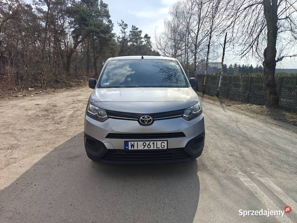 Toyota Proace 15hdi 2021r 1 WŁAŚCICIEL Warszawa sprzedam