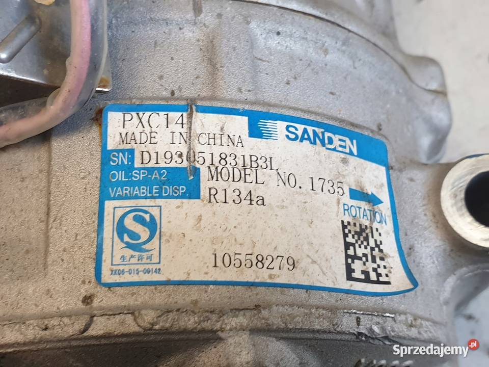 MG ZS 15 TGi KOMPRESOR KLIMATYZACJI Chełm