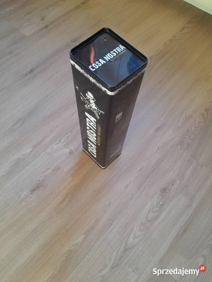 Sprzedam metalową puszkę Cosa Nostra Poznań sprzedam