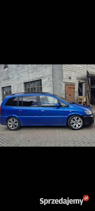 Opel Zafira OPC 2001r benzyna LPG benzyna+LPG Skoki
