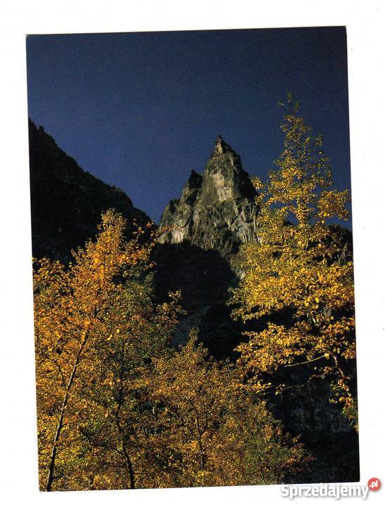 TATRY MNICH SZCZYT POCZTÓWKA Pocztówki i karty telefoniczne Krynki