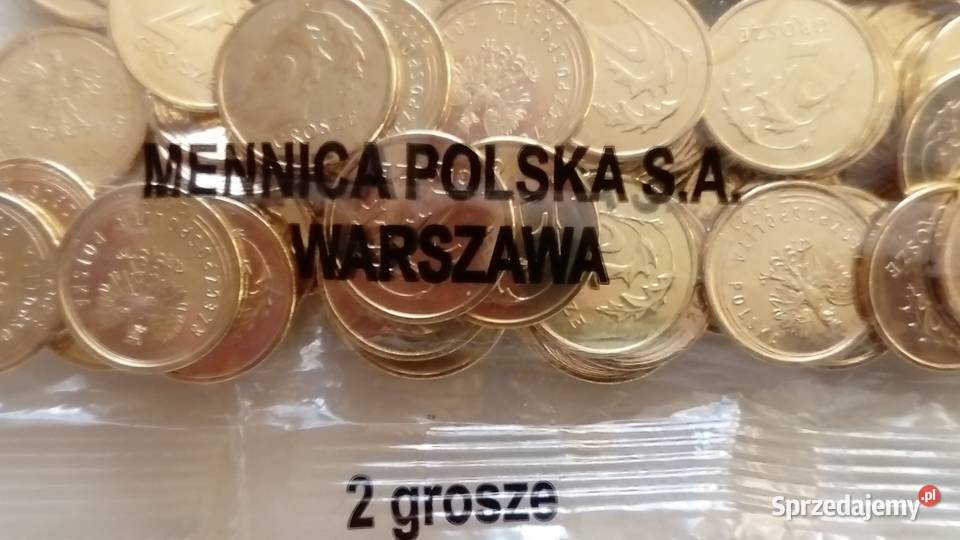 Moneta 2 gr 2021 r Woreczek menniczy 100