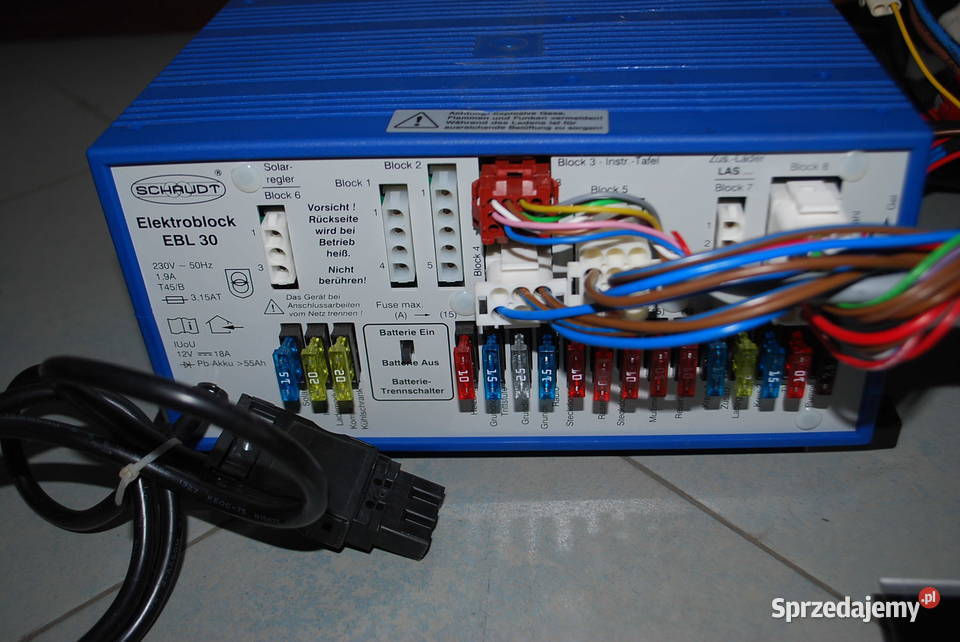 ELEKTROBLOK DO KAMPERA HYMER sprzedam