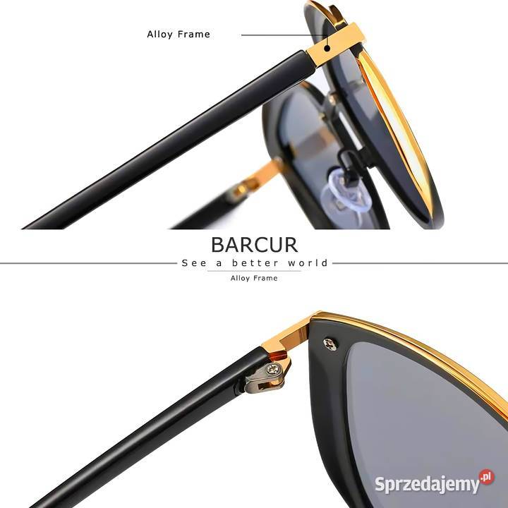 OKULARY PRZECIWSŁONECZNE TEAGOLD BRĄZOWE Okulary