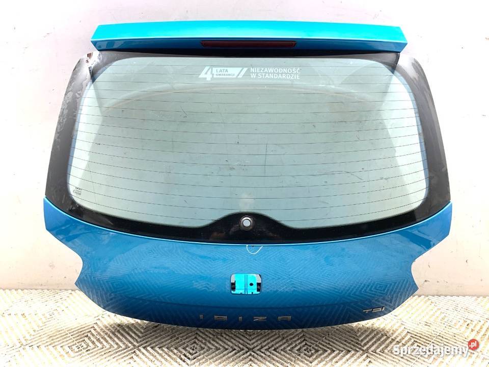 KLAPA TYŁ SEAT IBIZA IV Hatchback 0817 AZUL ALOR Klapy bagażnika podkarpackie