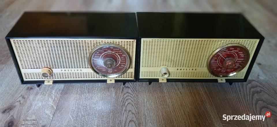 Radio lampowe firmy Philips