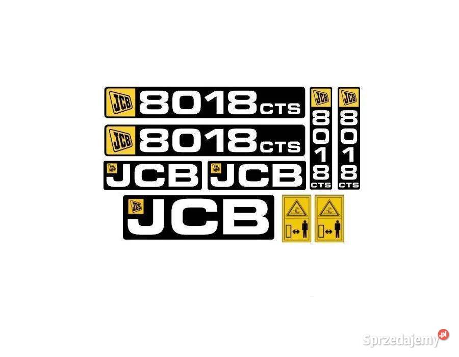 Naklejki JCB CTS 8008 8010 8014 8016 8018 8020 Janików