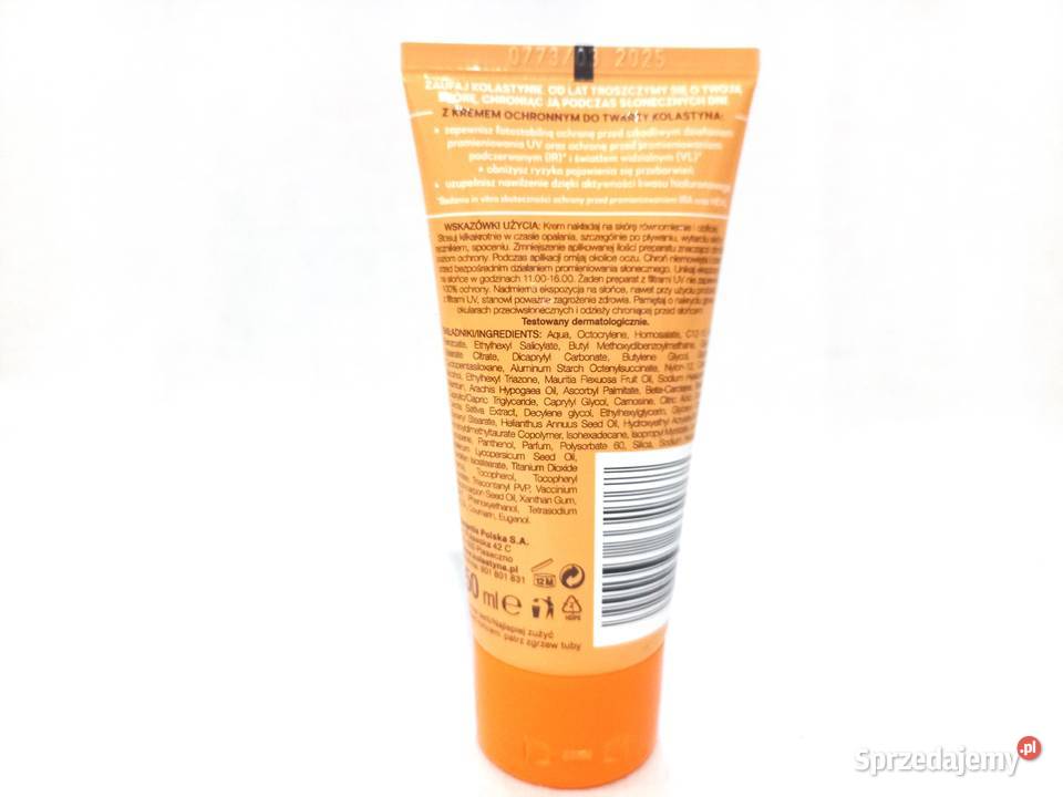 KREM do twarzy SPF 30 wodoodporny Kolastyna NOWY Białystok