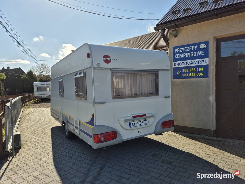 Przyczepa kempingowa Burstner 435TS ciepła woda