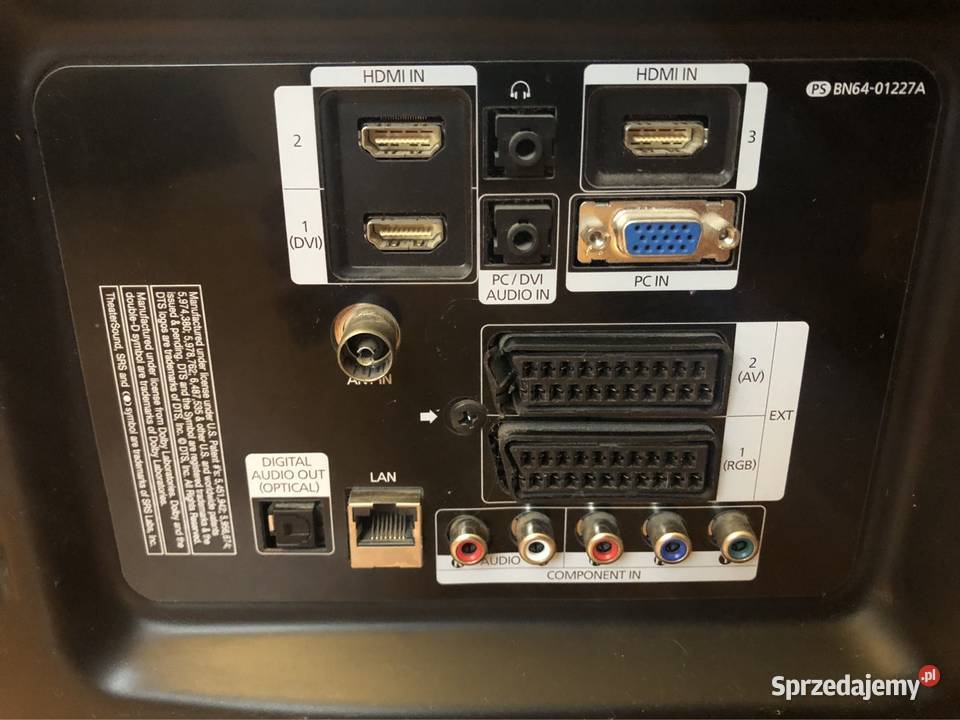 Telewizor 37 Samsung LE37C650L1W pilot dekoder Component Kołobrzeg