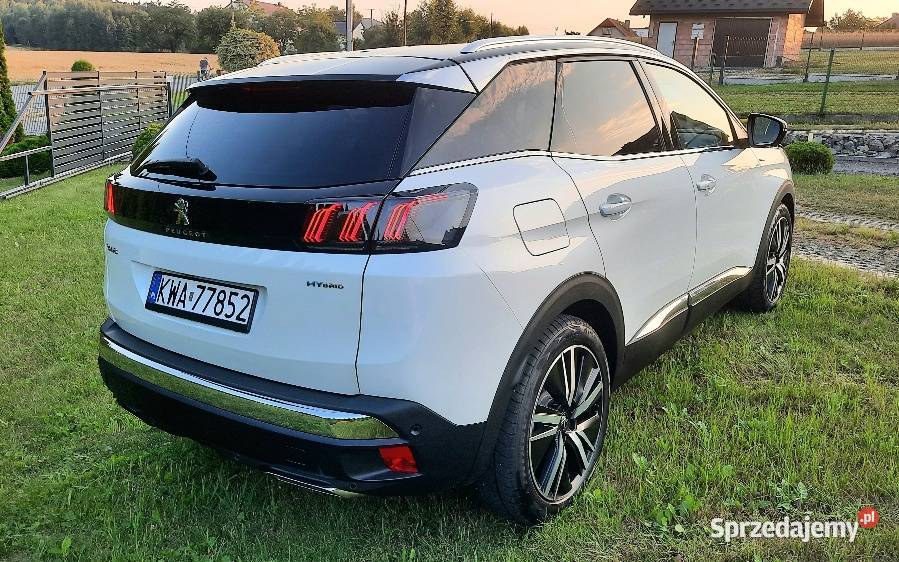 Peugeot 3008 II GTLine HYBRID Plugin PHEV 27tkm światła LED