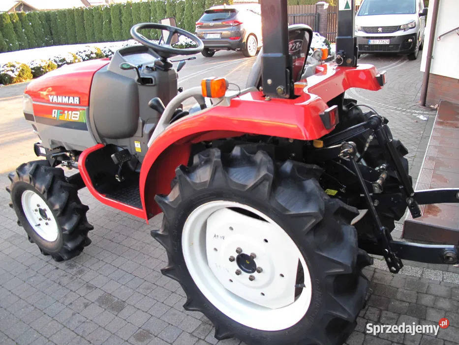Mini Traktorek Yanmar AF118 18 4X4 Wspomaganie Międzyrzec Podlaski