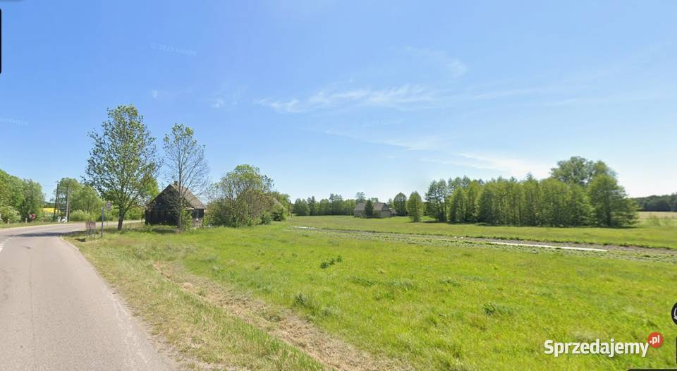 Działka inwestycyjna 5774 m Asfalt Media budowlana podlaskie Wojszki