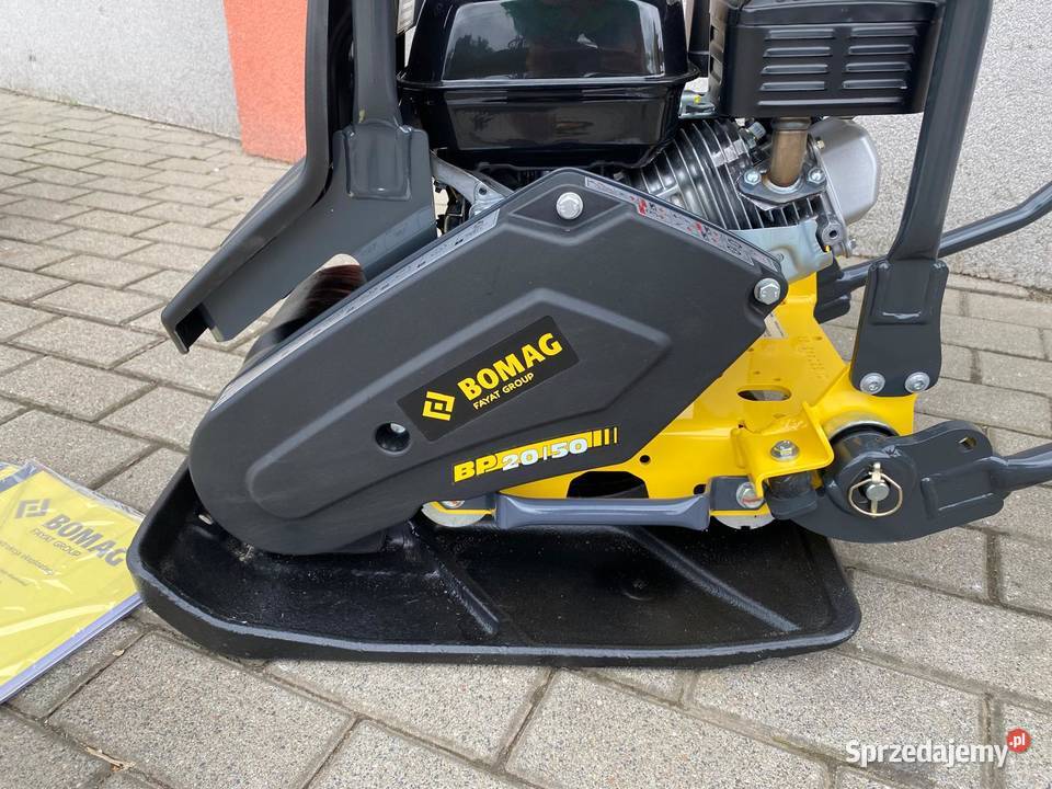 Zagęszczarka BOMAG BP 2050 Honda 100 20kN Weber Pozostałe Konin