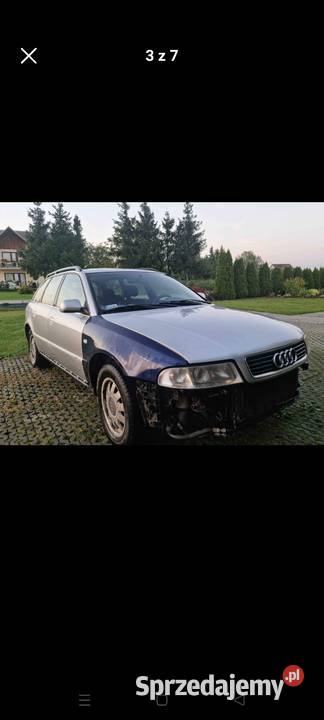 Audi a4 b5 polift 18 Samochody na części małopolskie Korzenna sprzedam
