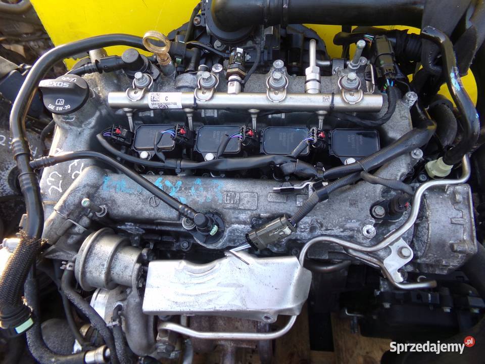 OPEL ASTRA K 14 TURBO B 17r 150 silnik B14XFT Silniki kompletne Suków