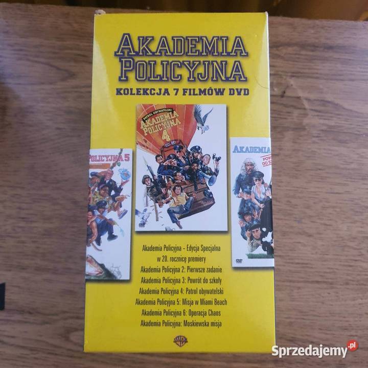 Akademia Policyjna 17 7 DVD Komplet z Edycja Katowice sprzedam
