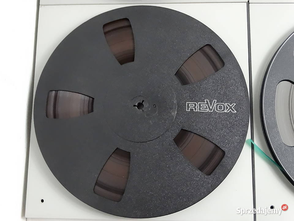 Oryginalne Szpule ReVox 265 105 z taśmą w etui Pozostałe Biłgoraj