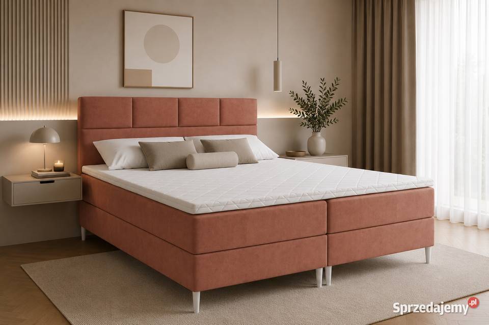 Łóżko do sypialni 160x200 prosto producenta kujawsko-pomorskie Świecie