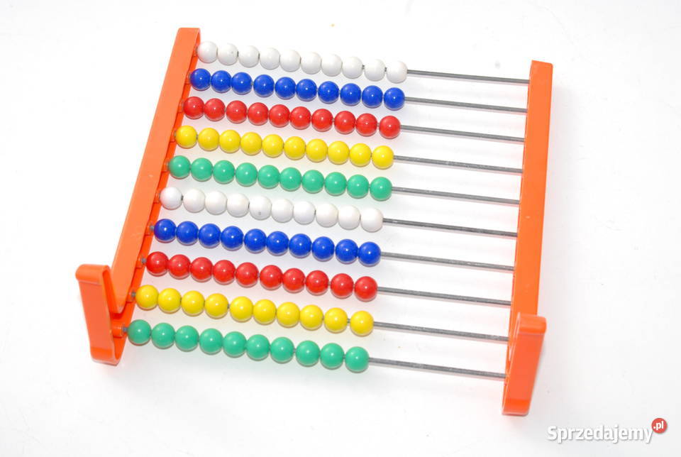 Stara zabawka liczydło plastikowe unikat Cieszyn sprzedam