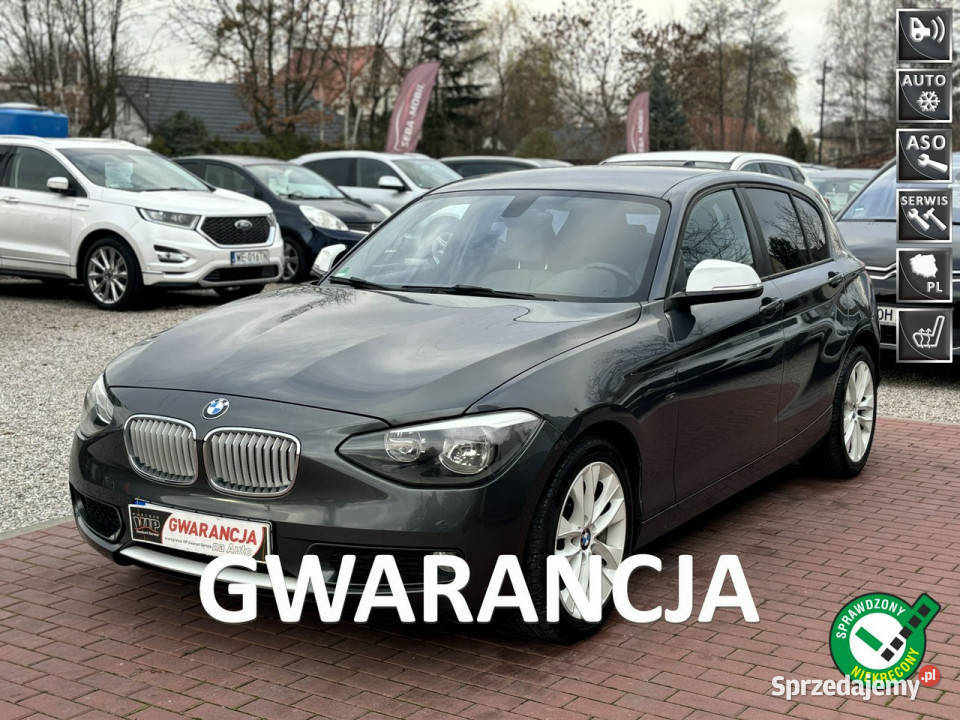 BMW 116 Gwarancja Serwis Urban Super Stan F20 elektrochrom. lusterko wst. mazowieckie Sade Budy