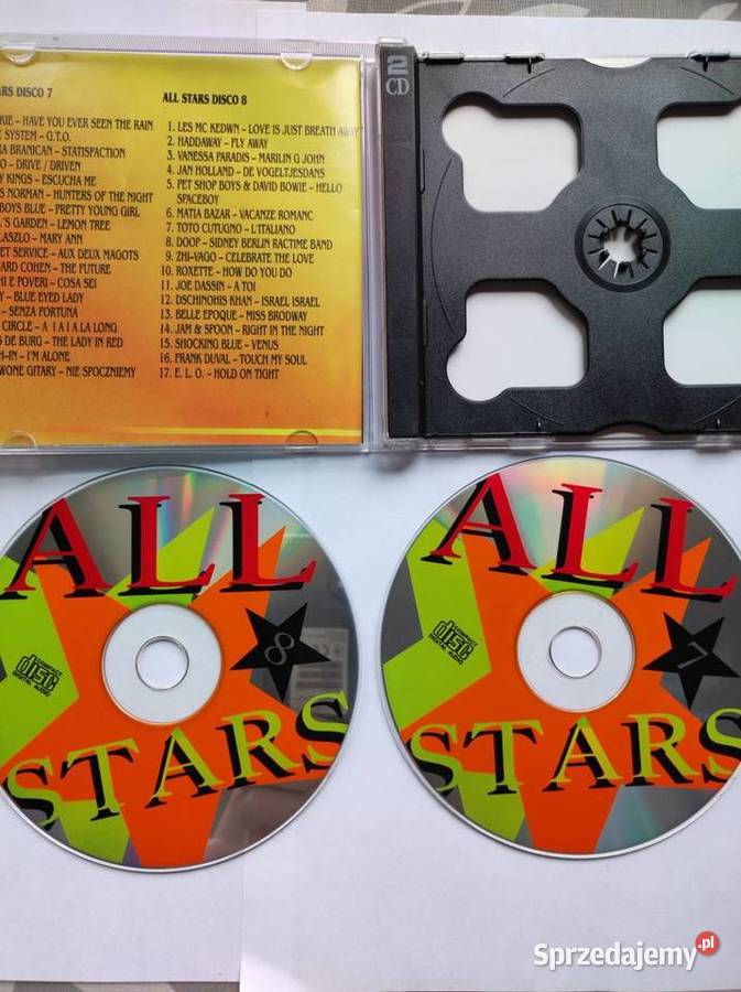 all stars disco 2 płyty cd 1998 unikat 35 dance Kielce