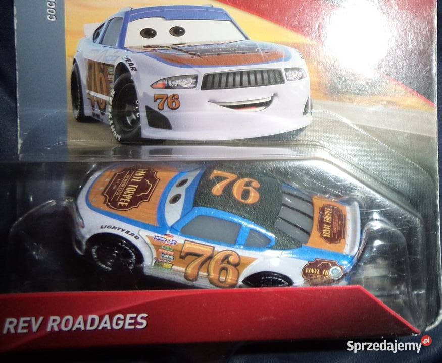 resoraki Disney Pixar Auta Cars 3 rev roadages