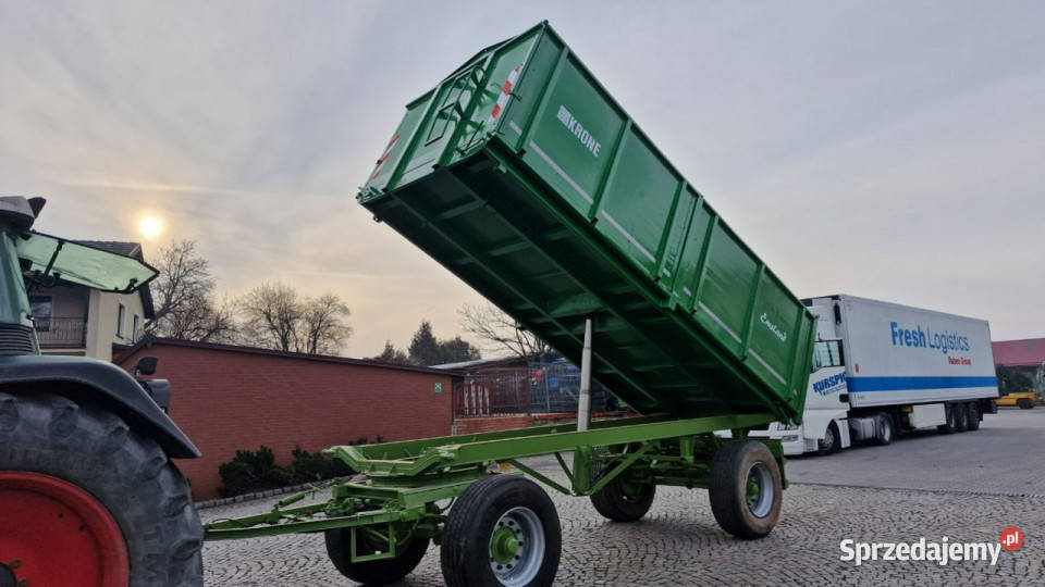 Przyczepa transportowa Krone KRONE DK225 18 Maszyny rolnicze Głogówek