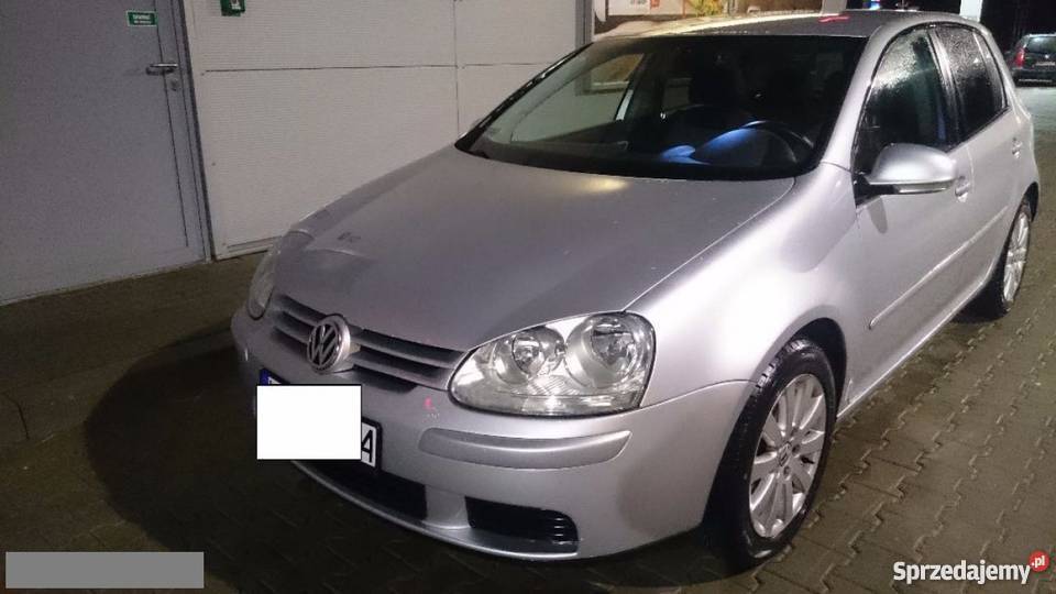 Volkswagen Golf srebrny elektryczne lusterka Mrągowo