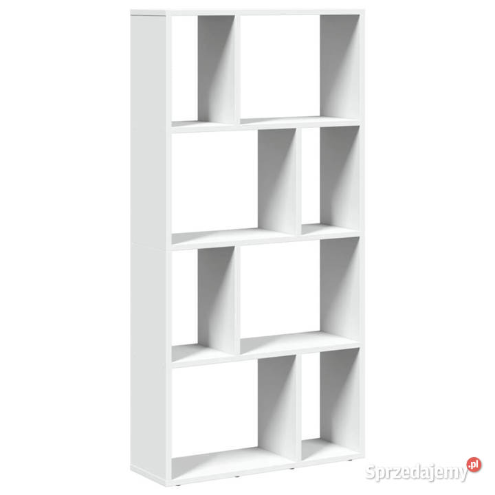 Regał biały 60x20x120 materiał drewnopochodny