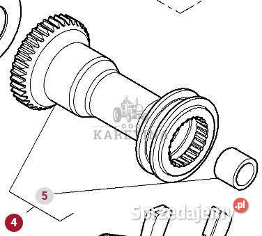 Massey Ferguson 5410 Łącznik Skrzyni Biegów wielkopolskie Jastrzębniki