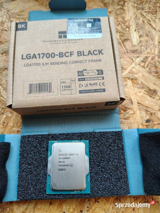 Procesor Intel Core i512600KF 37 GHz 20 MB OEM Łódź