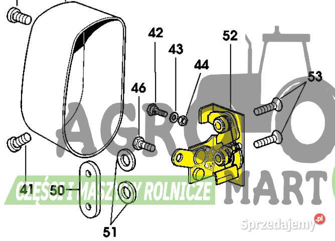 04413582 4413582 ZAMEK DRZWI RH SDF Wichrów