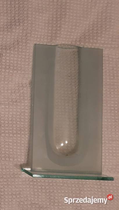 Wazon na kwiaty grube szkło Warszawa