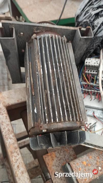 silnik 3 kW 50 Hz z kołem na pasek rowkowy Produkcja