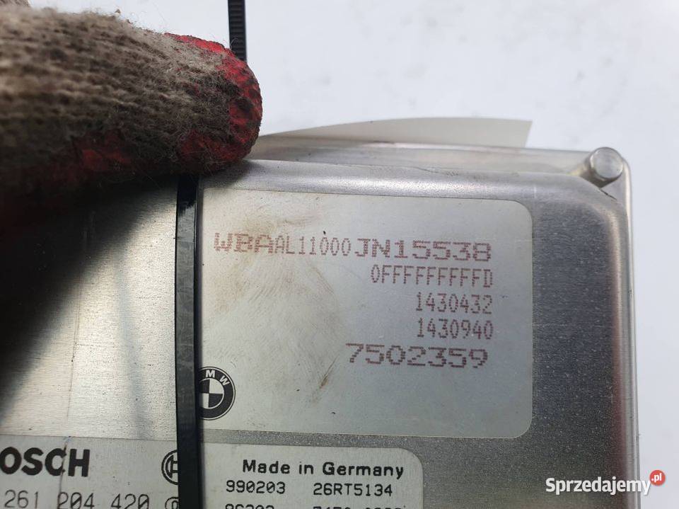 KOMPUTER SILNIKA ECU BMW E46 0261204420 kujawsko-pomorskie