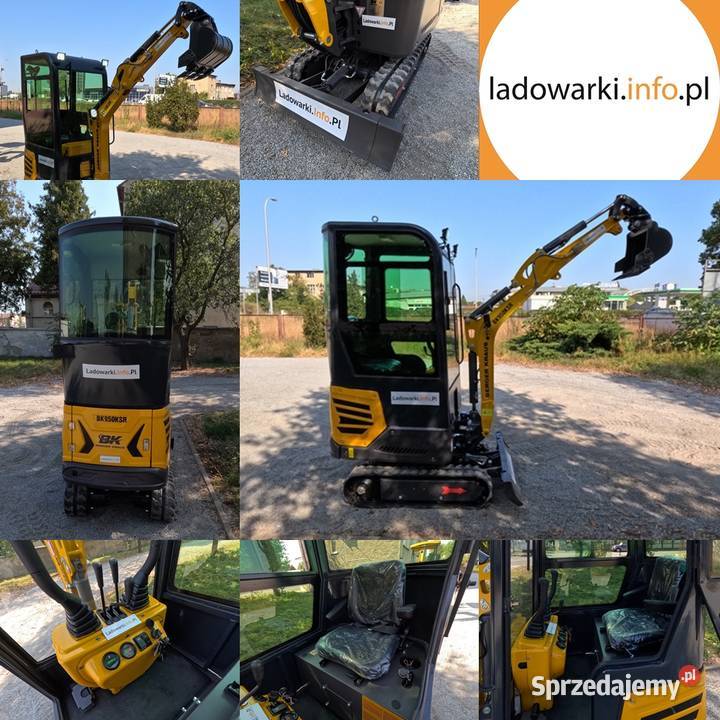 MINIKOPARKA Berger Kraus BK950KSR kabina Silnik Zielona Góra