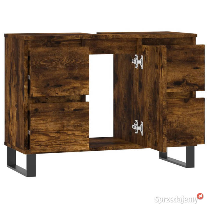 Szafka łazienkowa przydymiony dąb 80x33x60 sprzedam