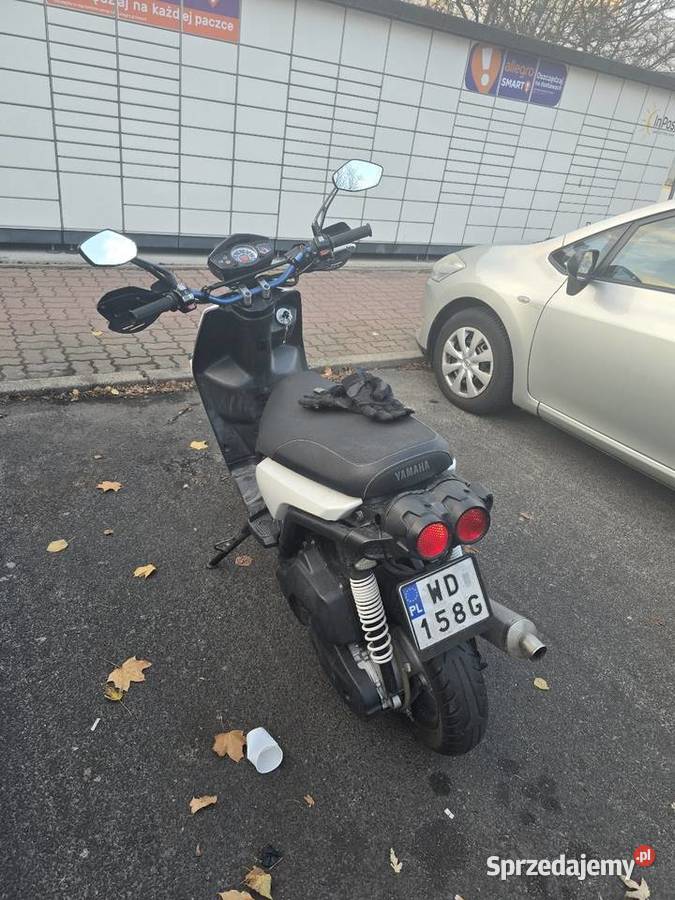 Yamaha bws 125 fi warszawa leovince renthall biały