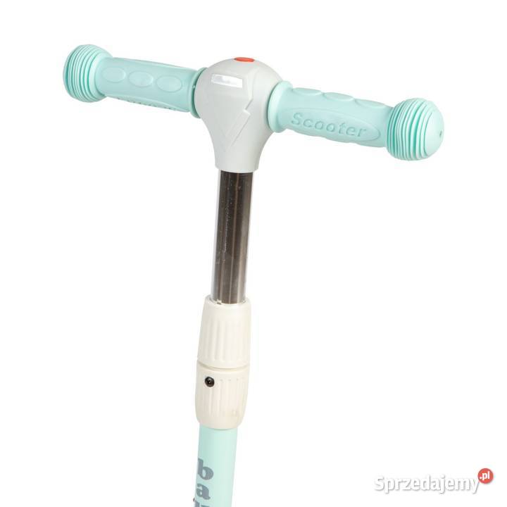 Seledynowa balansowa hulajnoga składana Rolki, wrotki i hulajnogi Rowerki i pojazdy wielkopolskie Poznań