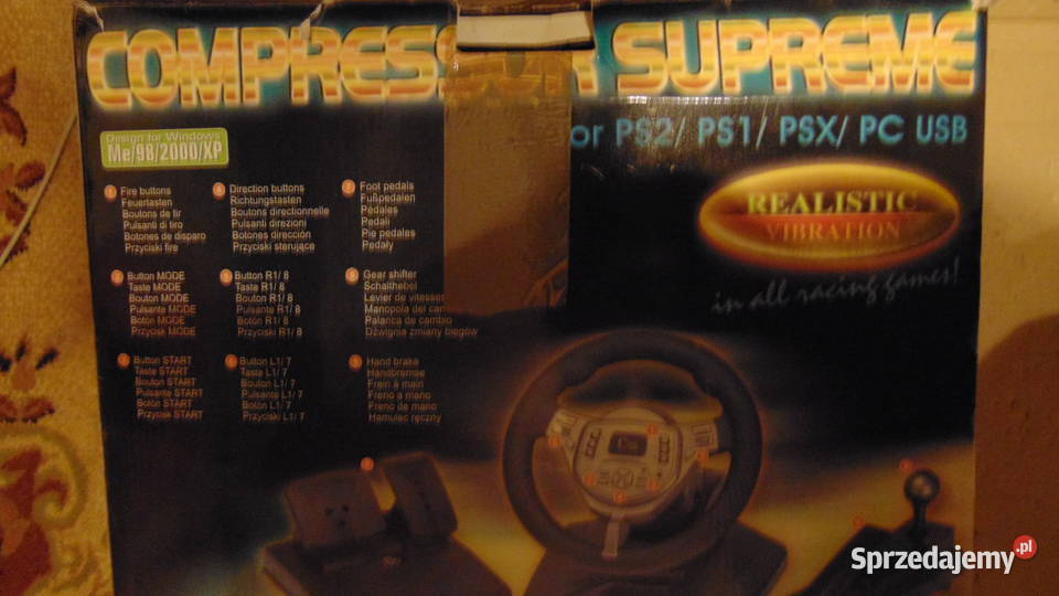 Kierownica do gier Compressor Supreme Białystok