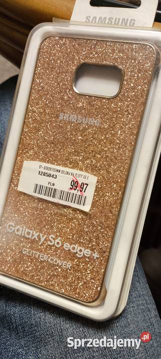 Samsung S6 EDGE glitter cover nowa oryginał Gliwice