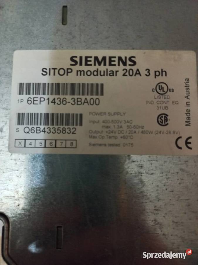 Siemens Sitop 20A