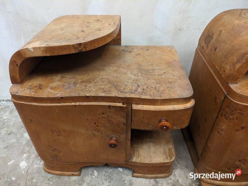 Toaletka szafki nocne art Deco lata40 mazowieckie sprzedam