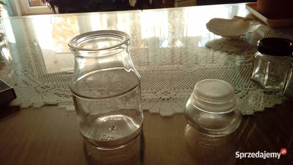 Słoiki z hermetycznym zamknięciem przezroczysty Warszawa