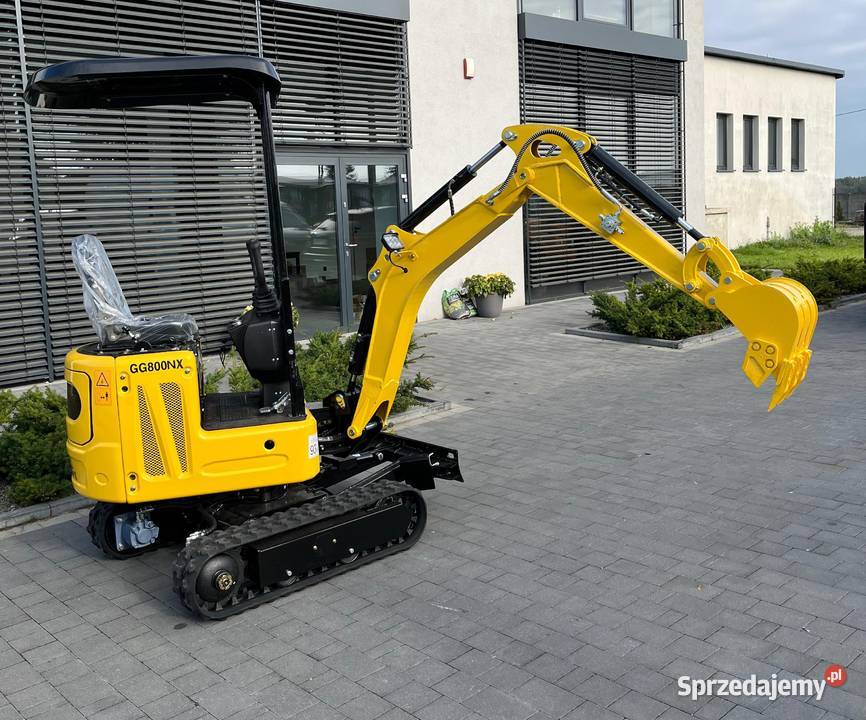 Nowa Mini Koparka GG800NX tanio Bydgoszcz