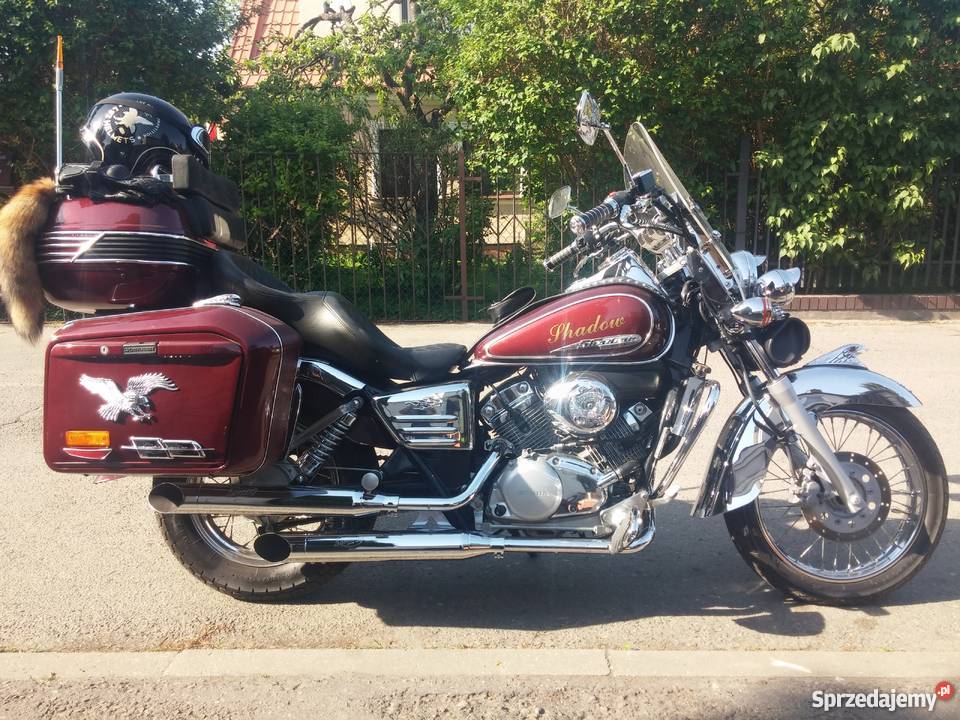 Honda Shadow 125 kufry mazowieckie Warszawa sprzedam