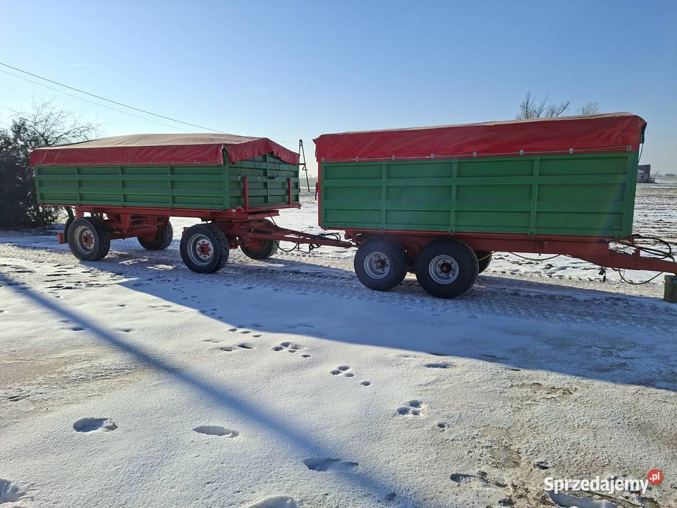 Przyczepa hl6011 tandem zarejstrowane stan Włocławek